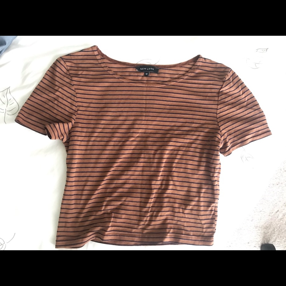 Lined crop top from New Look